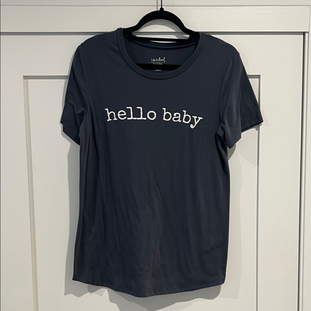 Isabel Maternity by Ingrid & Isabel Slate Blue Tee